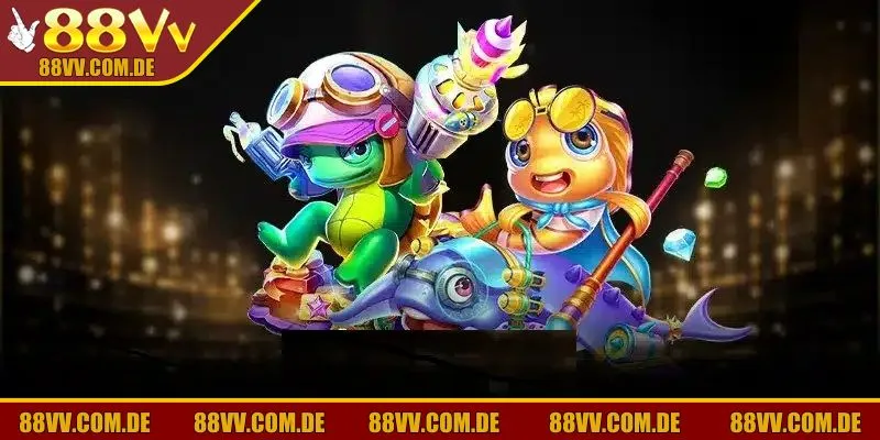 Bắn cá Rùa Xanh game săn thưởng hấp dẫn tại 88VV năm 2025